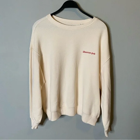 GANT Oversized American Grad Crewneck Sweatshirt Unisex - Picture 2 of 7